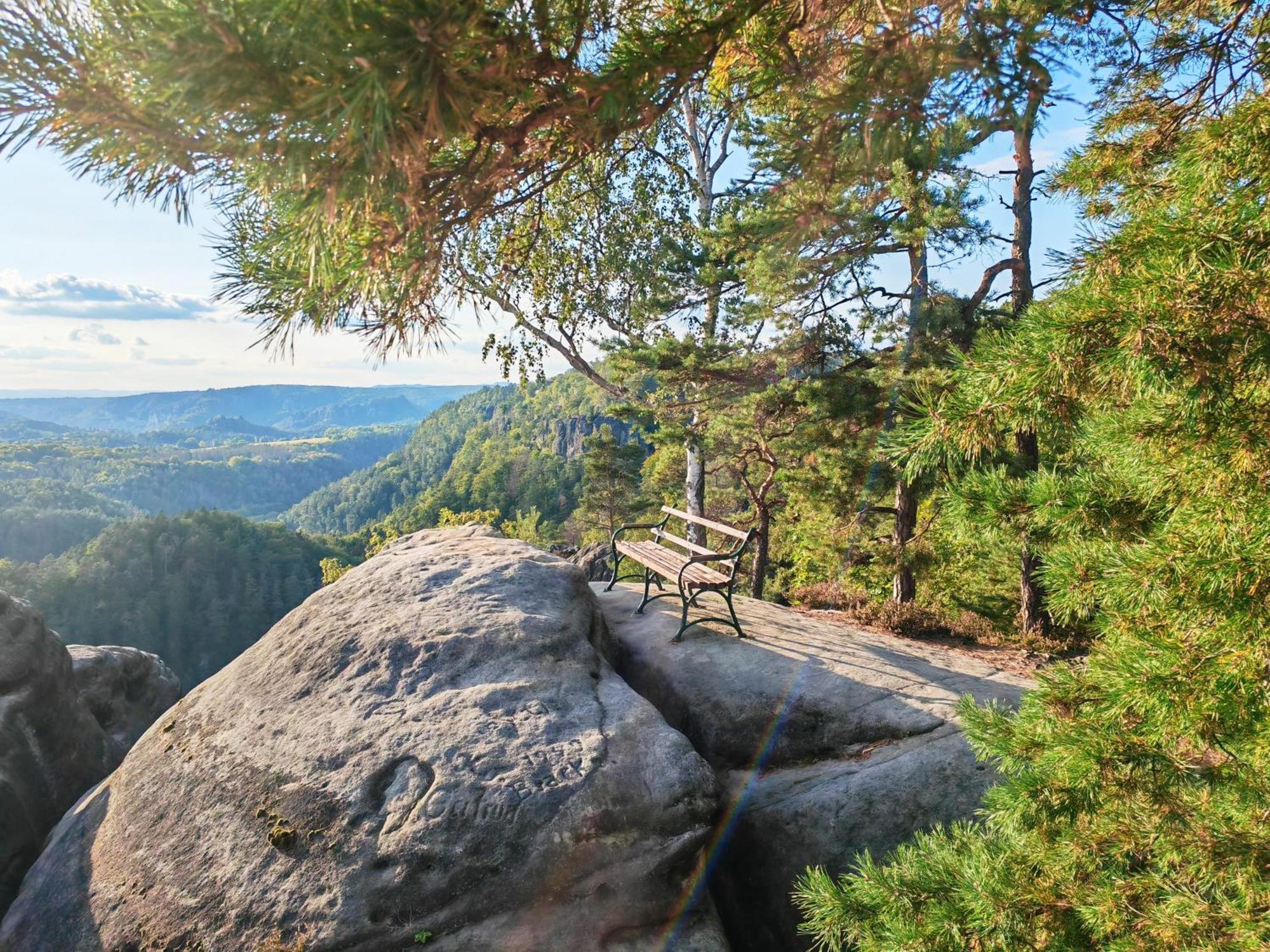Pension Kleiner Koenig Struppen-Siedlung Luaran gambar