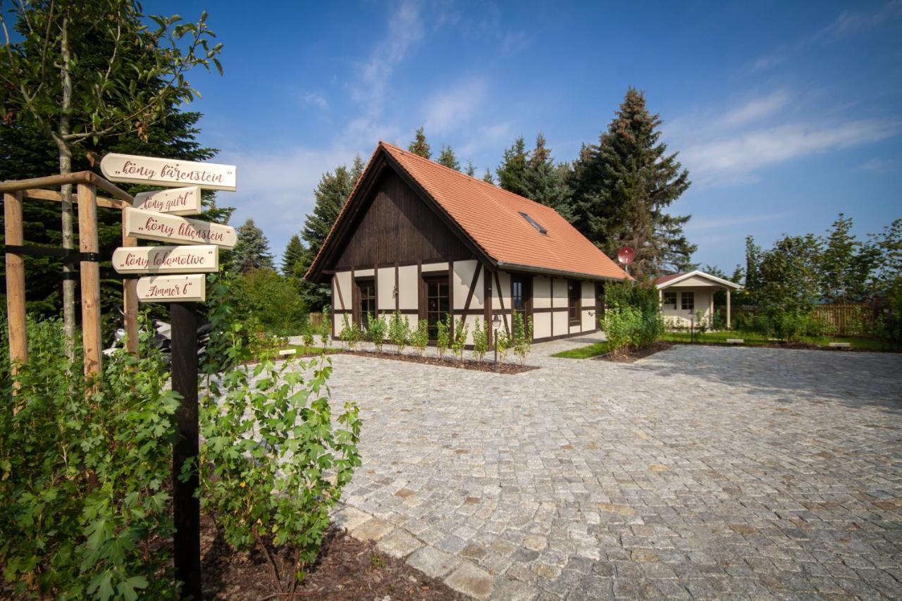 Pension Kleiner Koenig Struppen-Siedlung Luaran gambar